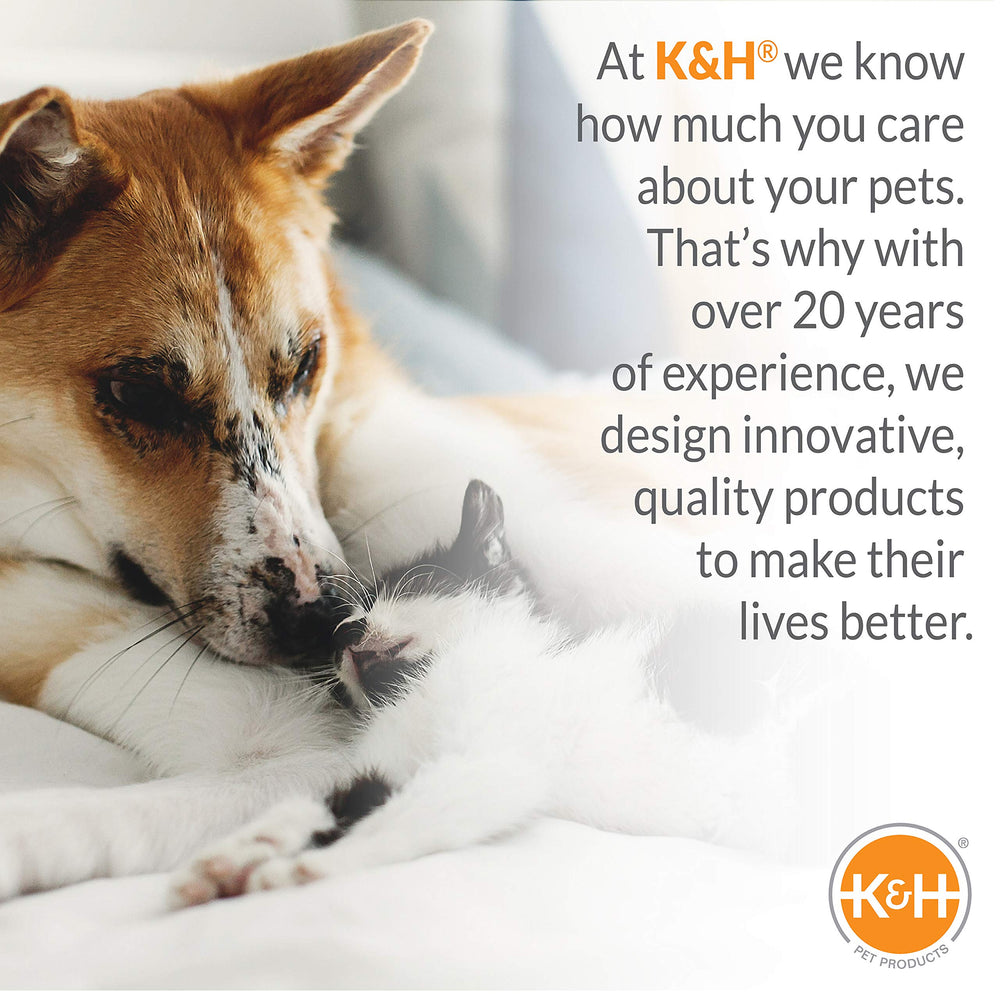 K&H Pet Products Lectro-Soft replacement cover presented for machine washing.