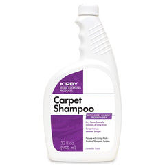 Kirby Carpet Shampoo package shown from the front.