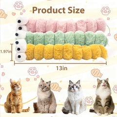 KIROYAL cat kicker toys displayed in the pastel mix color assortment.