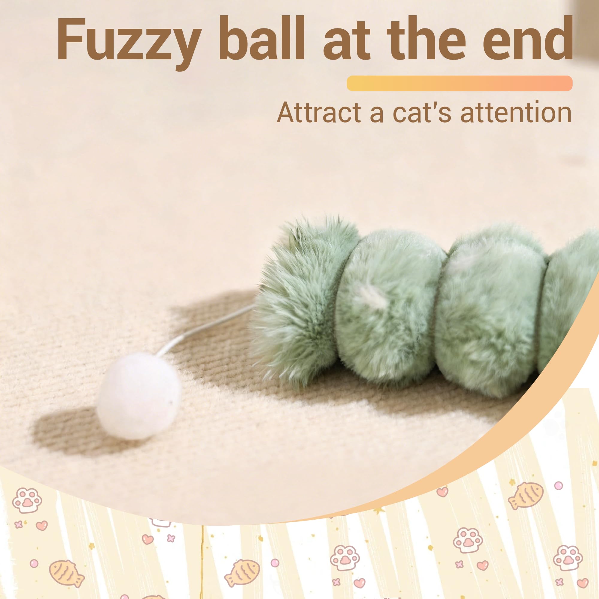 Close-up showing reinforced stitching on a KIROYAL cat kicker toy.