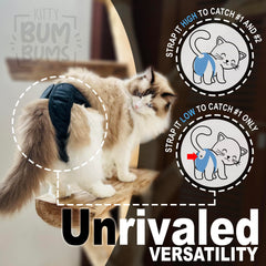 Kitty BumBums reusable cat diapers showing the waterproof outer layer.