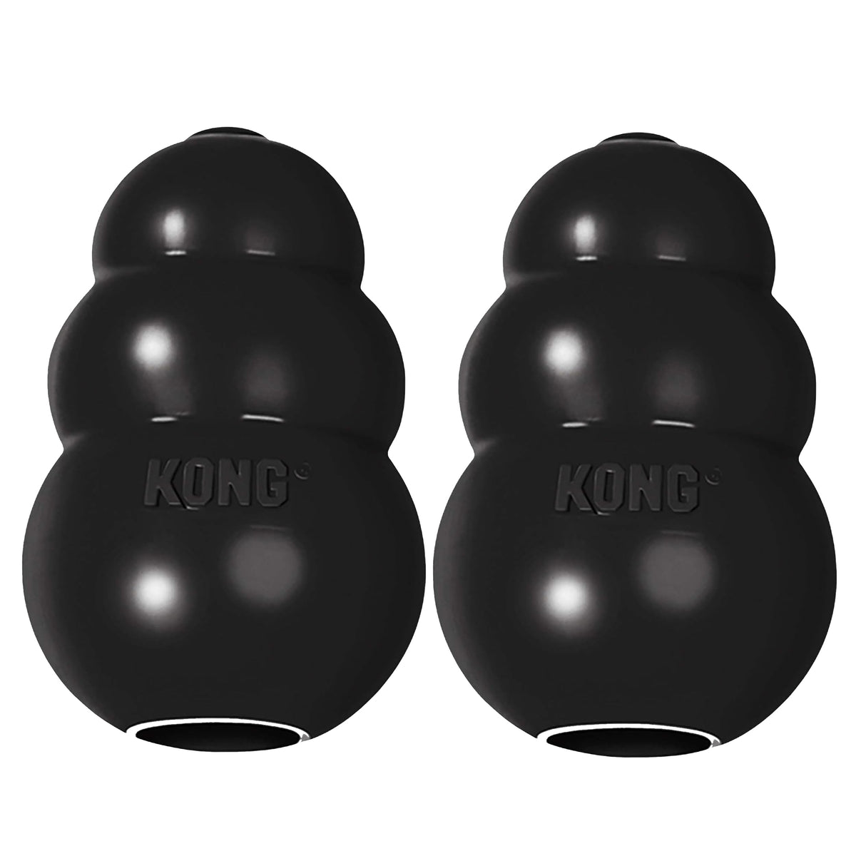 KONG Extreme dog toy pair shown from the front.