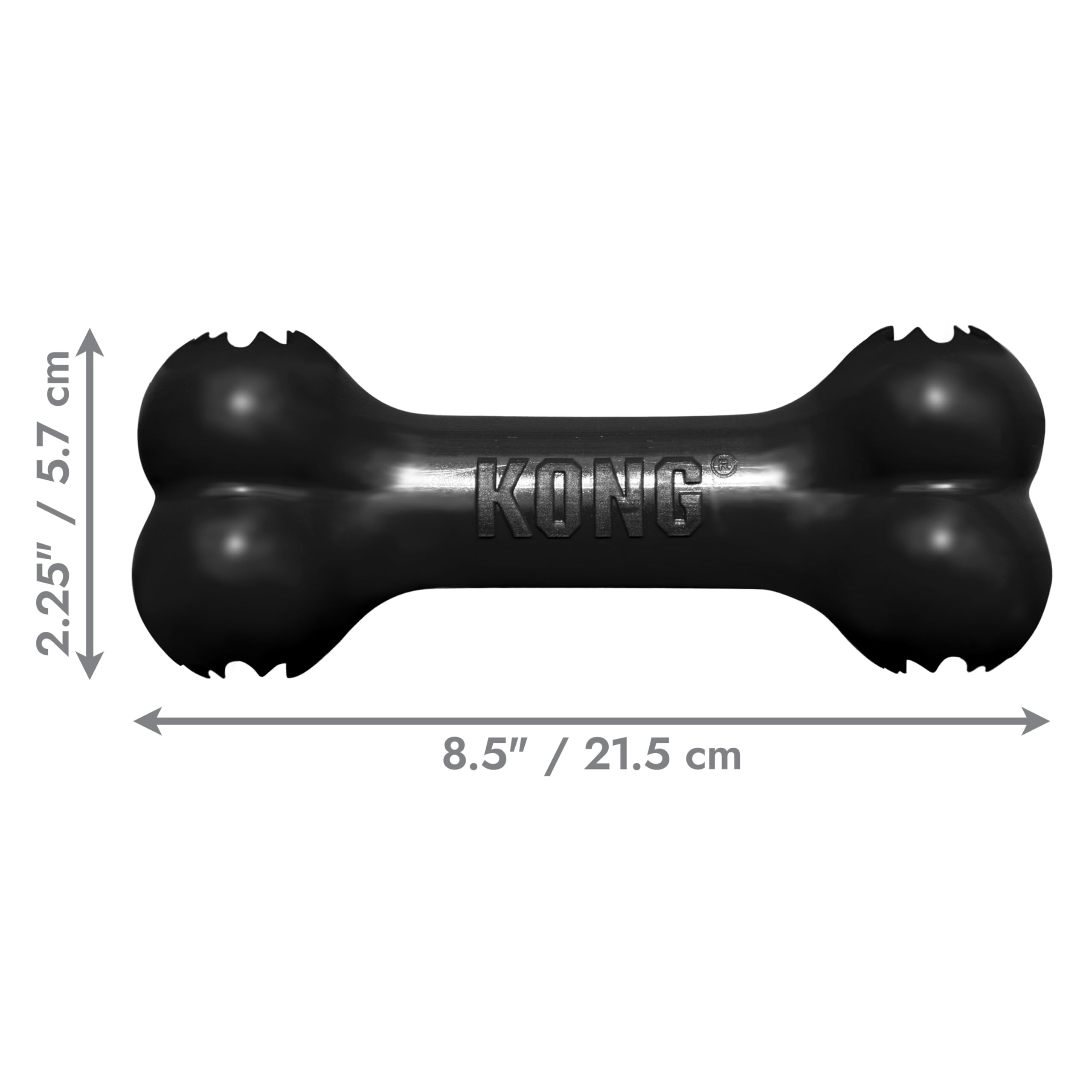 KONG Extreme Goodie Bone shown from an alternate angle.