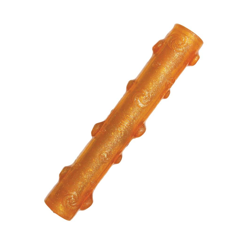 KONG Squeezz Crackle Stick shown from the front.