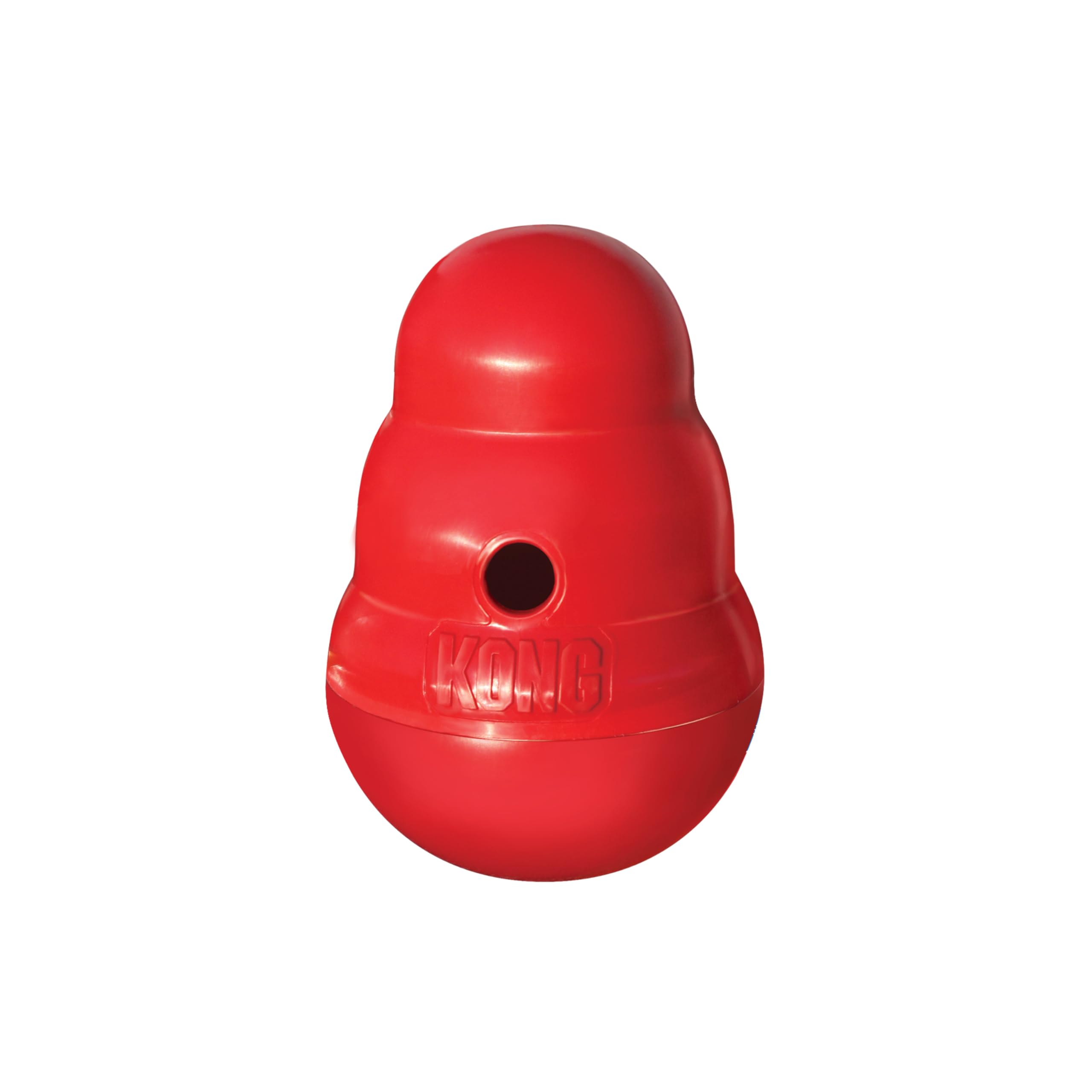 KONG Wobbler dog toy shown from a different angle.