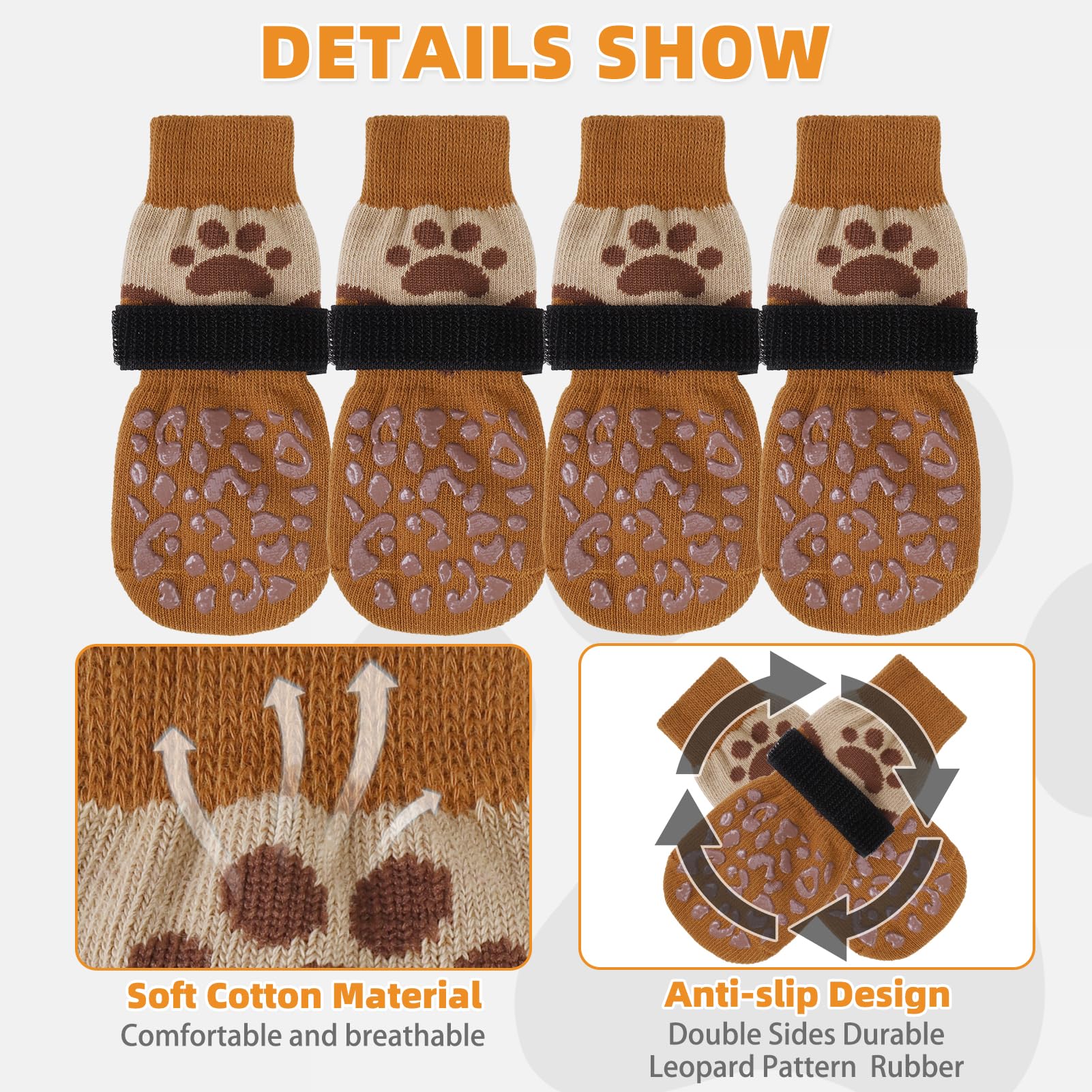 KOOLTAIL dog socks detail showing the breathable mesh fabric.