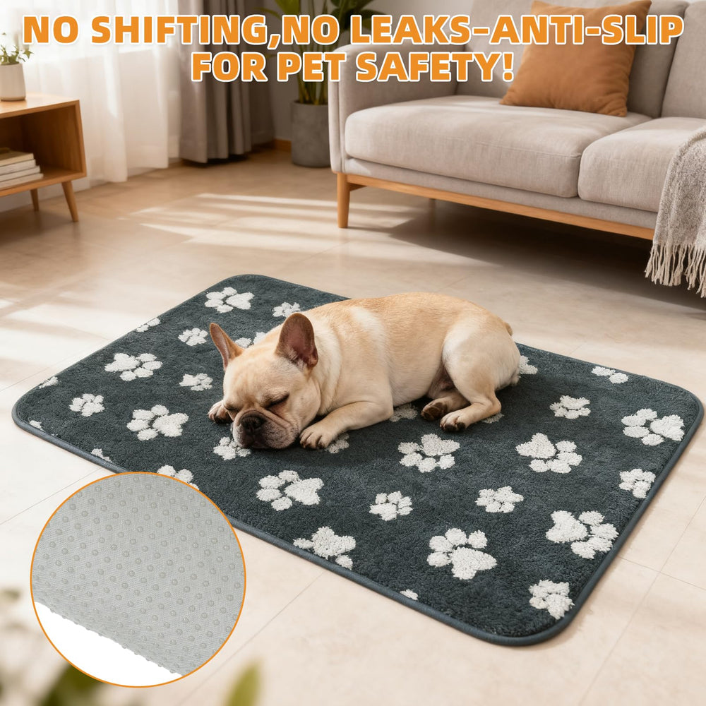 KOOLTAIL dog whelping pad positioned inside a crate.