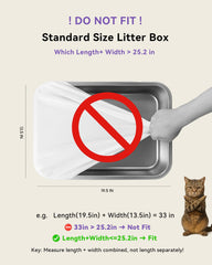 KropBom Cat Litter Box Bags shown as a 120-count set.