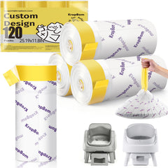 KropBom Cat Litter Box Bags shown from the front.