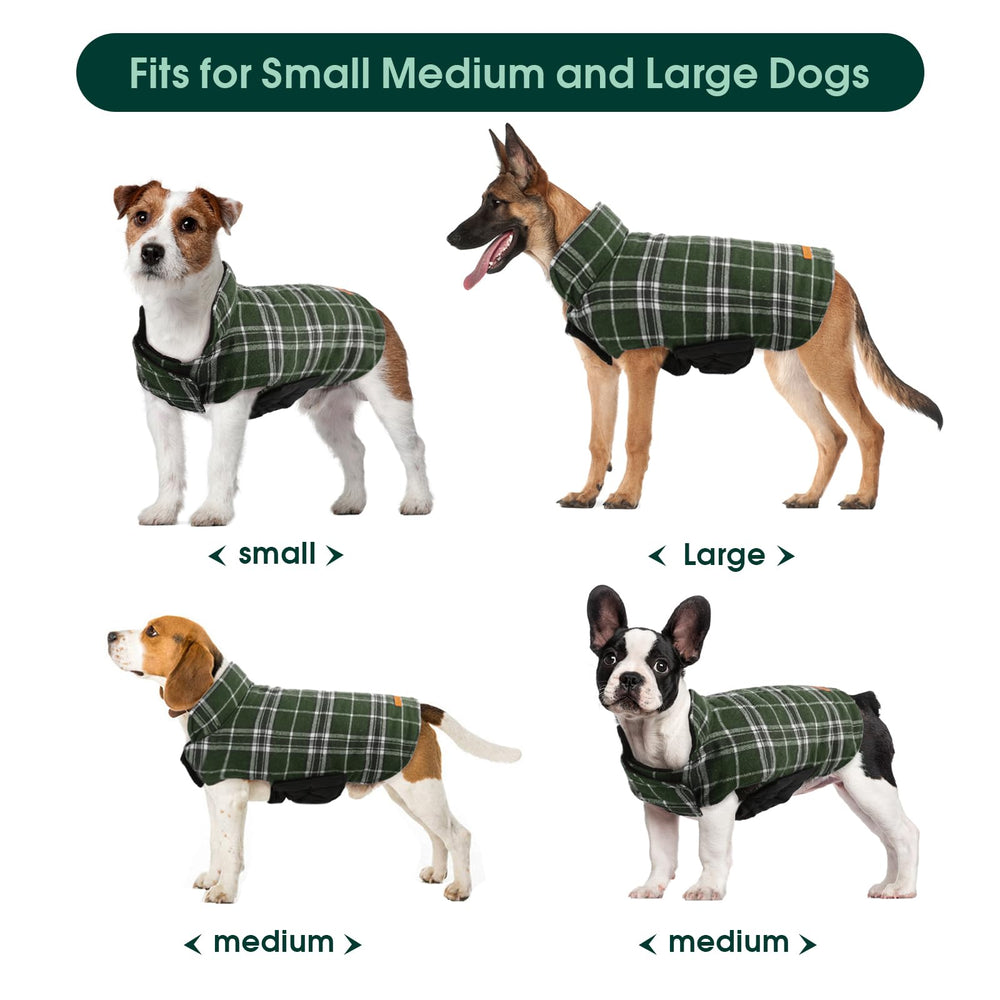 Kuoser dog coat detail showing the neck and belly fasteners.