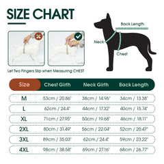 Kuoser Dog Recovery Suit shown from the side to display its overall coverage.