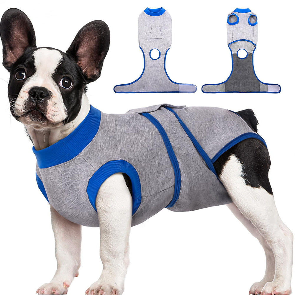 Kuoser Recovery Suit shown from the front to display its full-coverage bodysuit design.
