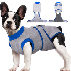Kuoser Recovery Suit shown from the front to display its full-coverage bodysuit design.