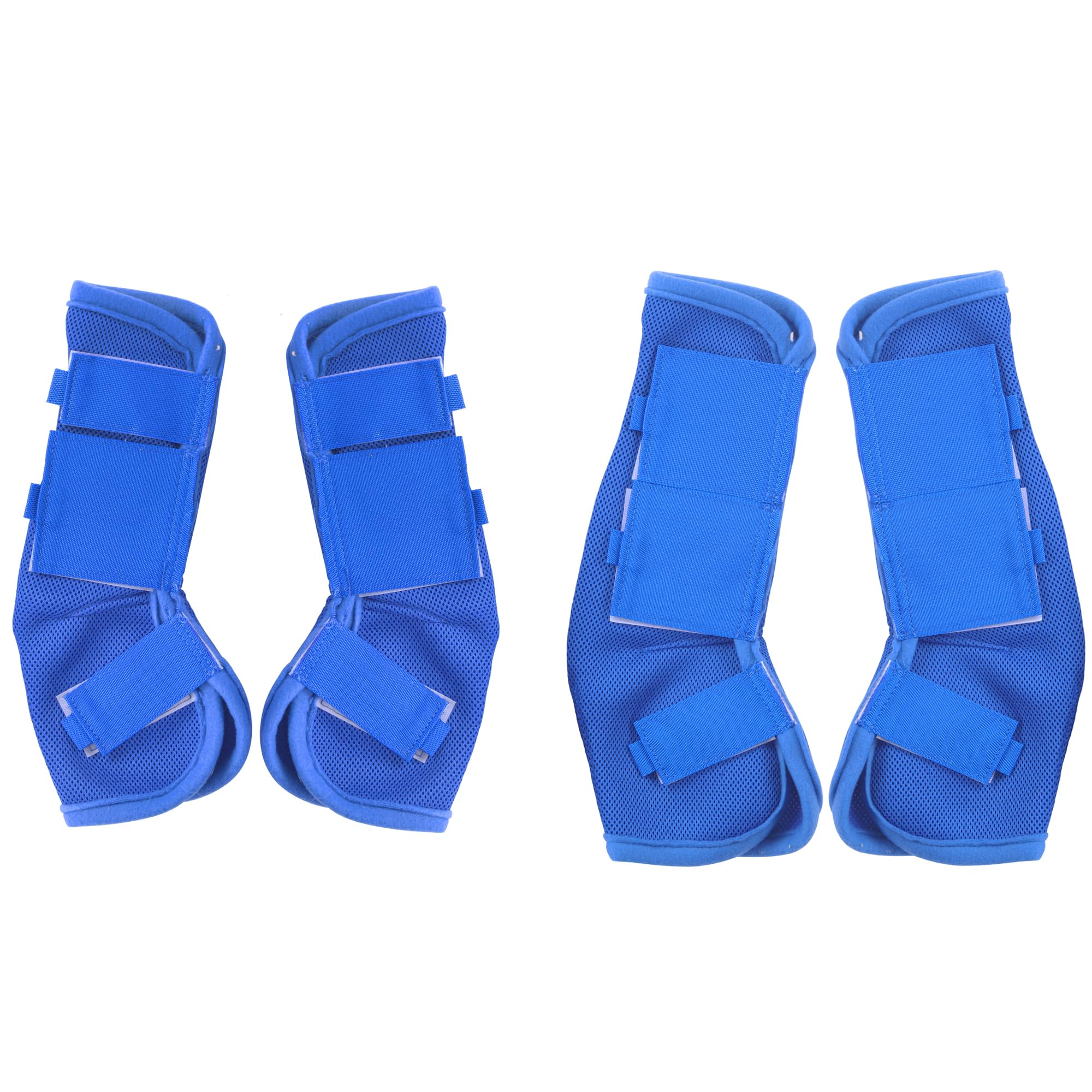 LEAFOREST Horse Fly Boots shown from the front as a leg protection set.