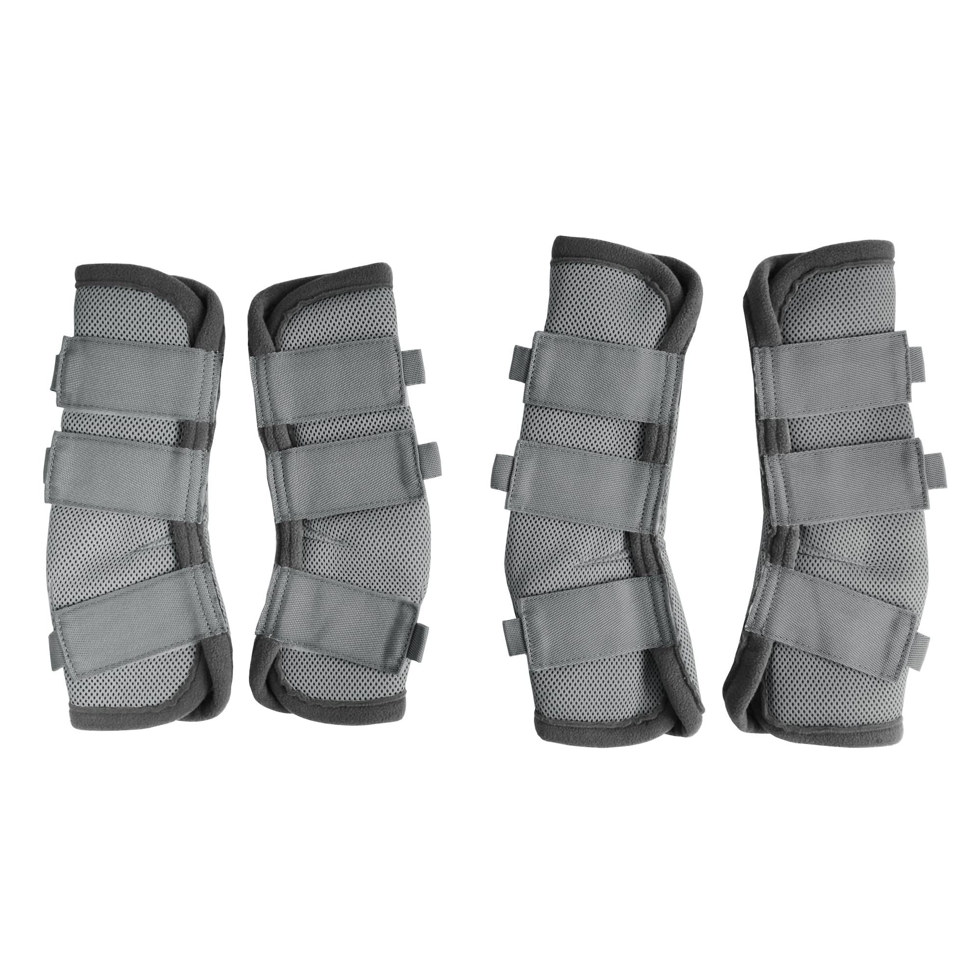 LEAFOREST Horse Fly Boots shown as a complete set of four leg protectors.