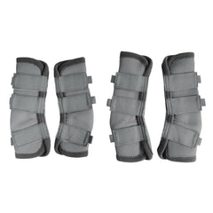 LEAFOREST Horse Fly Boots shown as a complete set of four leg protectors.