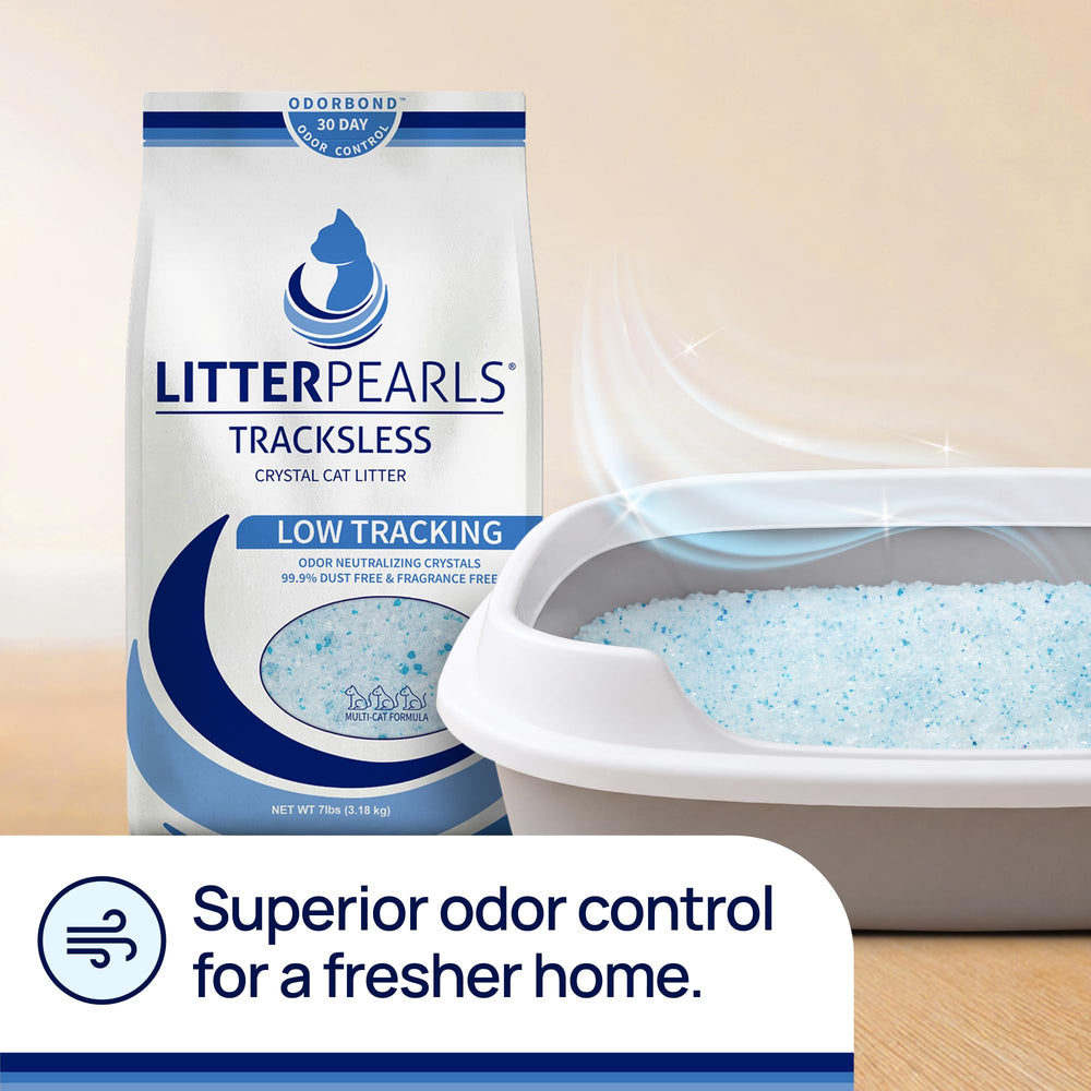 Colorful Litter Pearls TracksLess crystal cat litter contents