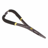 Loon Rogue Mitten Scissor Clamps shown from the front with their matte black finish.