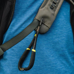 Loon Rogue Mitten Scissor Clamps close-up showing the double-dipped comfy grip.
