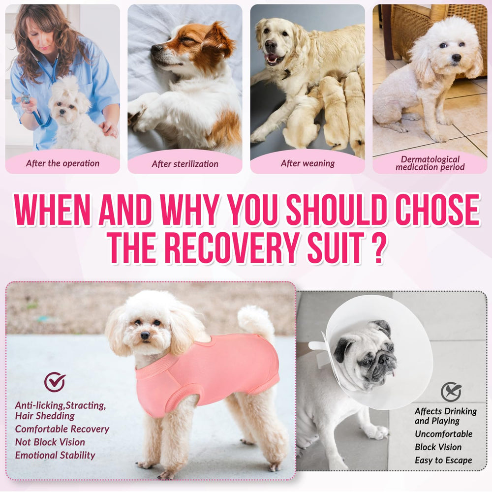 Lukovee dog recovery suit fabric close-up showing its stretch material.