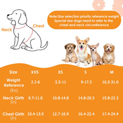 Lukovee step-in dog harness laid flat to show its design.
