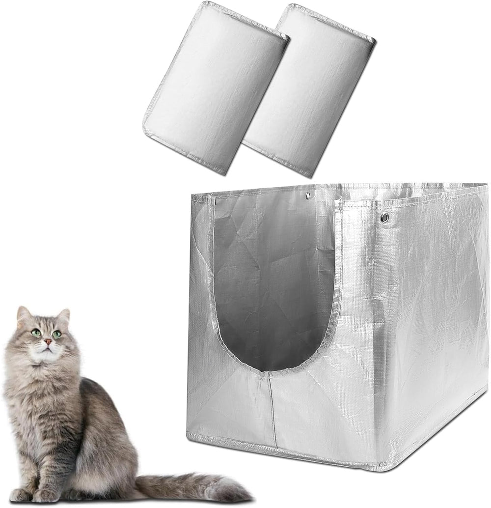Luxrise Type F litter box liner shown from the front.