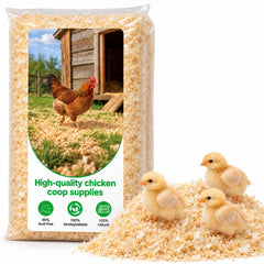 MAIDIWUDI Radiata pine shavings bedding shown in its vacuum-packed package.