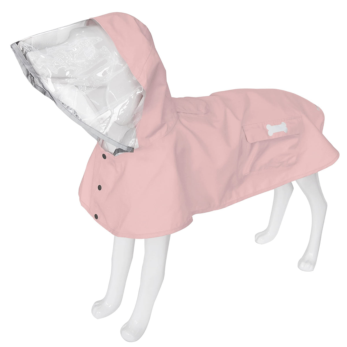 MAMORE Dog Raincoat shown from the front.