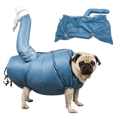MANON ROSA Dog Drying Bag shown from the front.