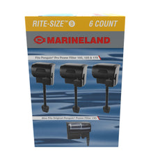 MarineLand Bio-Wheel Penguin filter cartridge close-up highlighting its poly fiber pad.