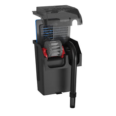 MarineLand Penguin Bio-Wheel Power Aquarium Filter cartridge compatibility and carbon filtration detail.