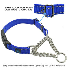 Max and Neo martingale collar shown from an alternate side angle.