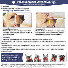Mayerzon clear basket dog muzzle shown worn by a dog.