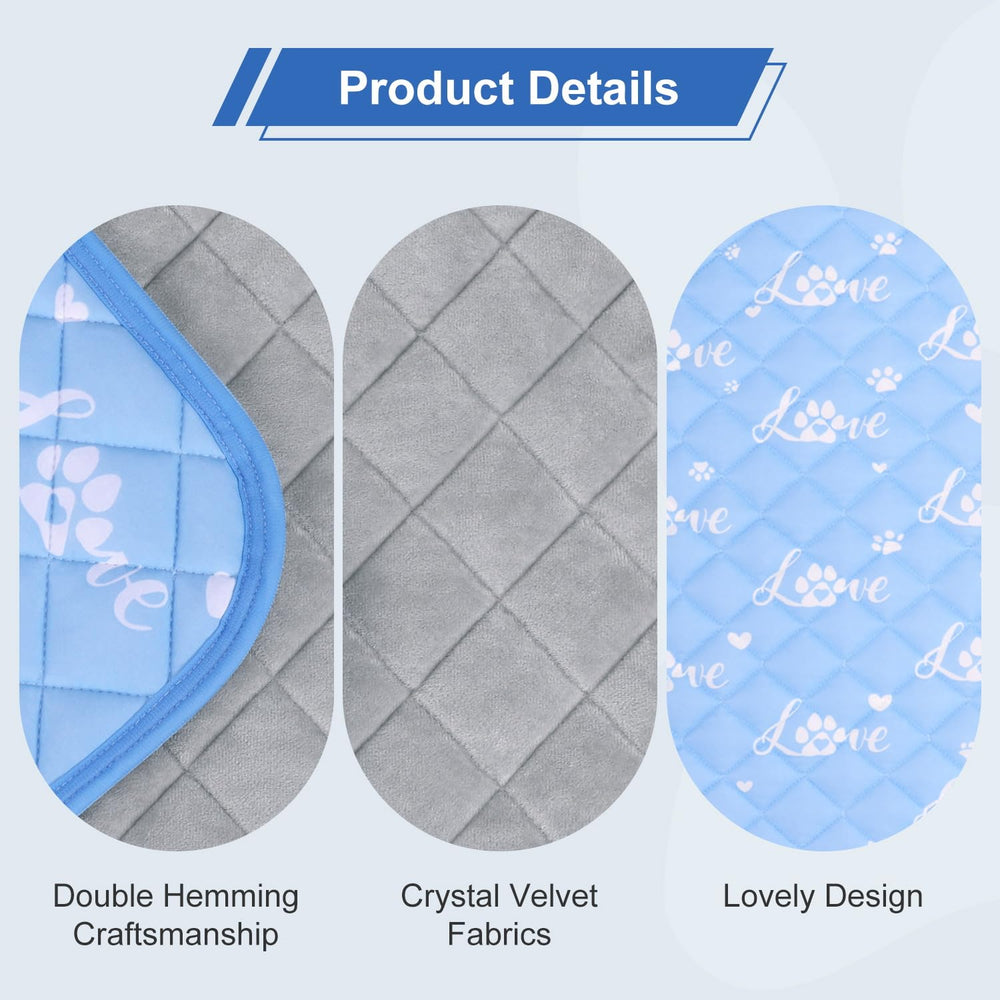 MH MYLUNE HOME Dog Cooling Mat fabric detail showing its breathable construction.