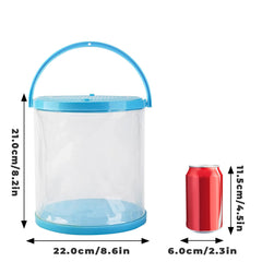 MHLLGN foldable aquarium shown in its folded form.