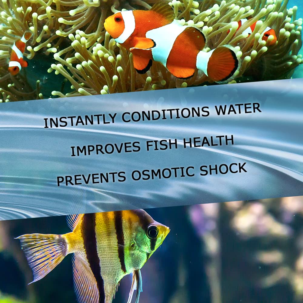 MICROBE-LIFT aquarium water conditioner shown in an aquarium-use setting.