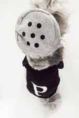 Midlee dog Halloween costume shown as part of a coordinated dog look.