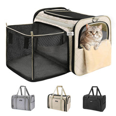MIDOG soft cat carrier shown from the front.