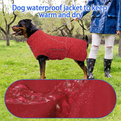MIGOHI dog jacket fleece lining shown in close-up.