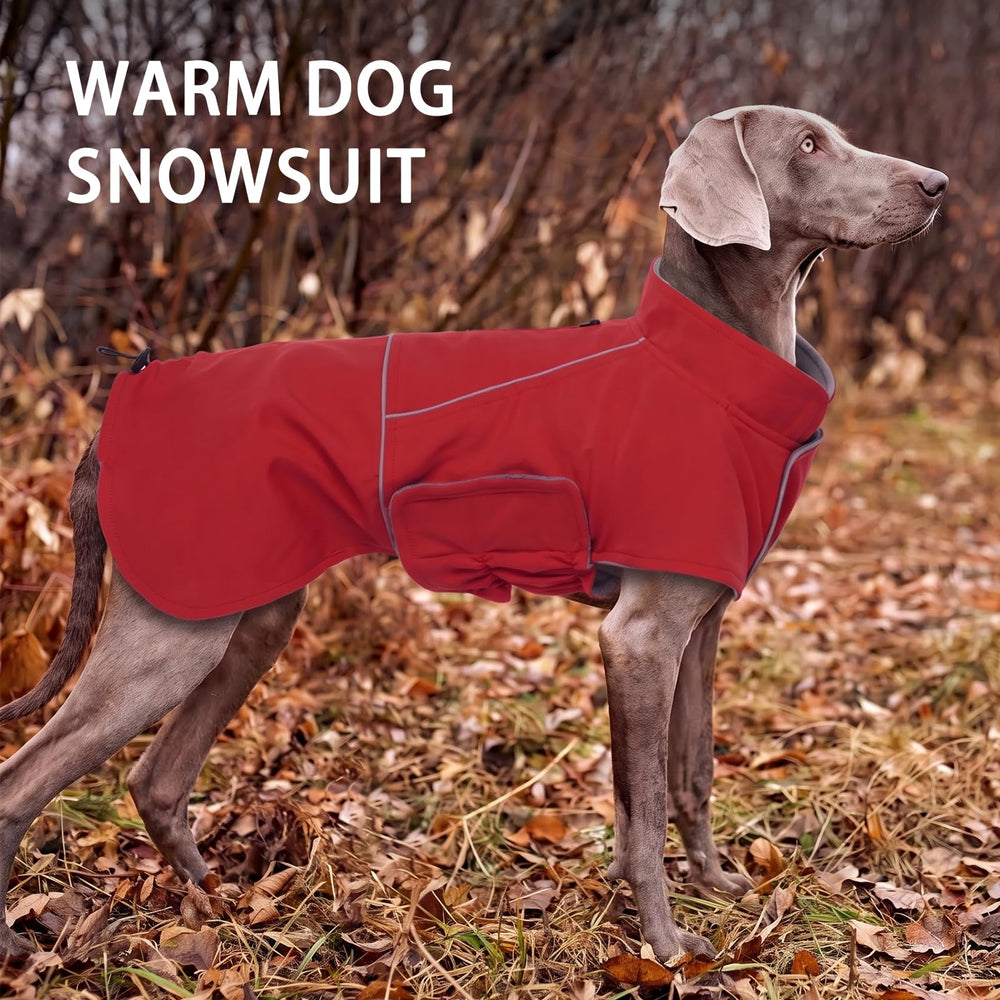 MIGOHI dog jacket 3XL size chart with fit measurements.