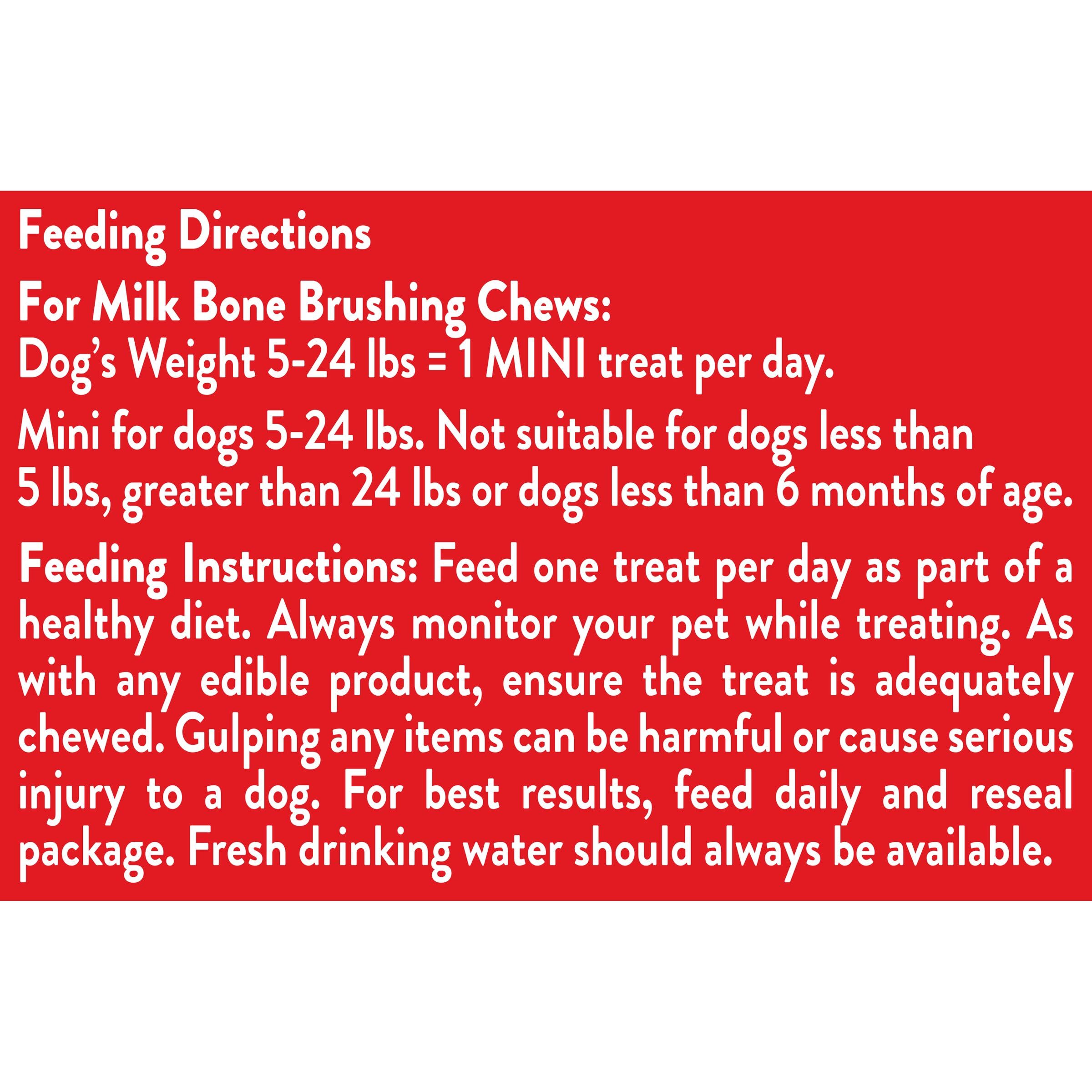 Milk-Bone Brushing Chews in Original Chicken Flavor.