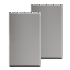 MOLYLY dog door replacement flaps shown from the front.