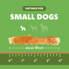 MON2SUN dog treats pouch showing its resealable closure.