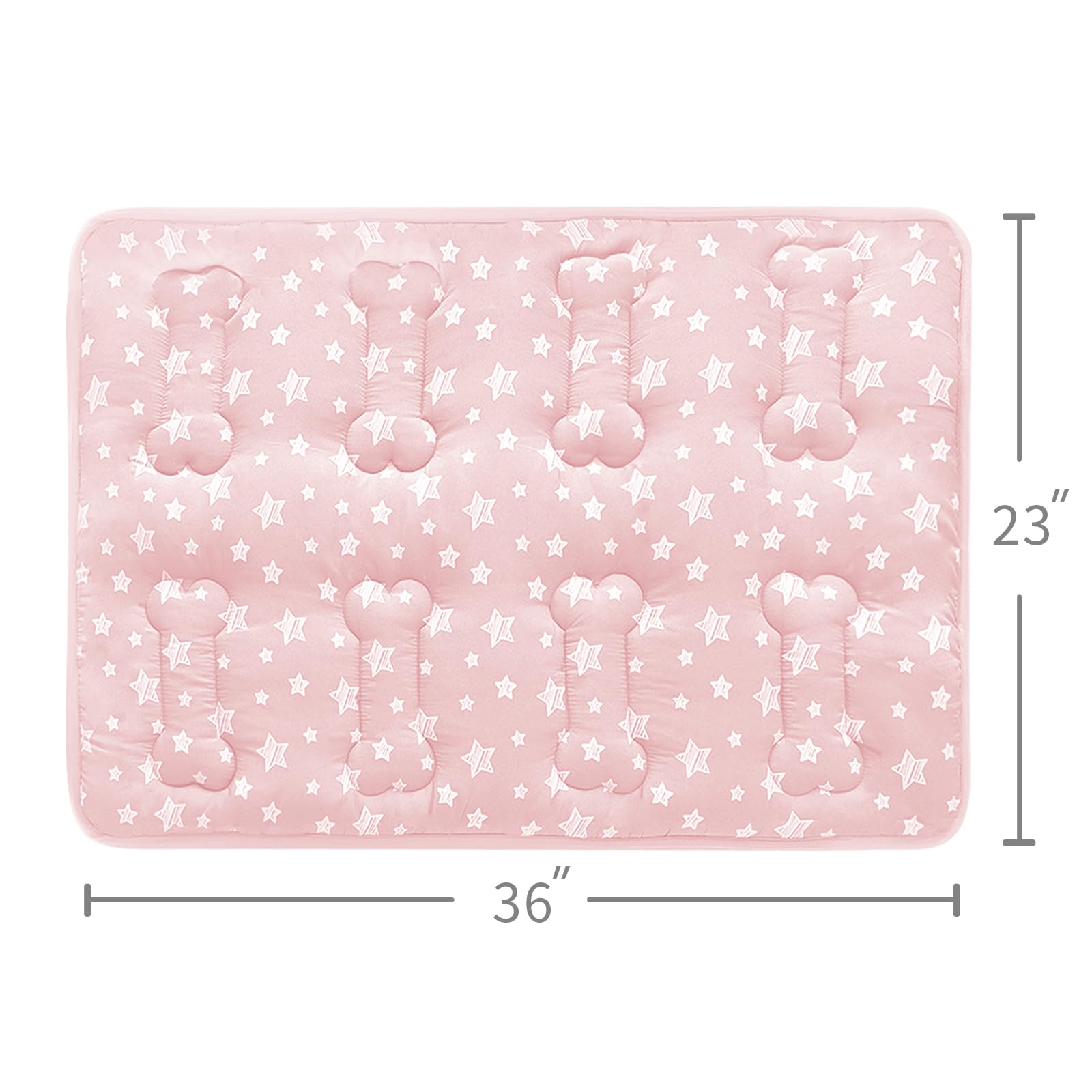 Moonsea Dog Crate Mat shown as a resting place for a pet.
