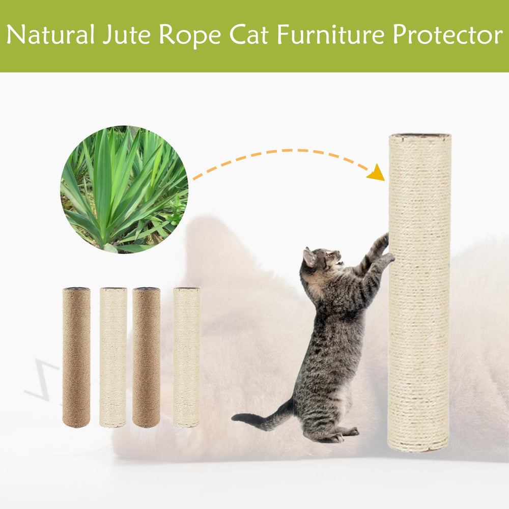 MUYG cat scratching post refill showing its thickened cardboard tube construction.