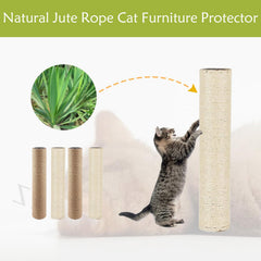 MUYG cat scratching post refill showing its thickened cardboard tube construction.