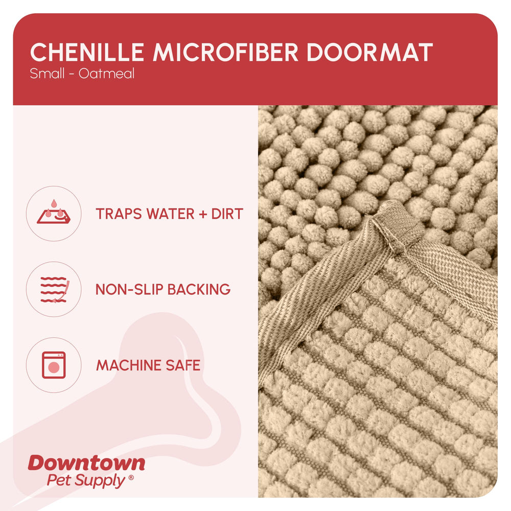 My Doggy Place Dog Mud Mat in oatmeal color.