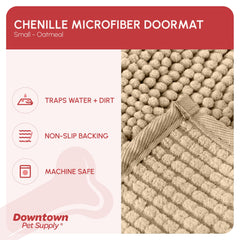 My Doggy Place Dog Mud Mat in oatmeal color.