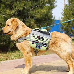 Naturahand dog harness patches displayed to show the different size options.