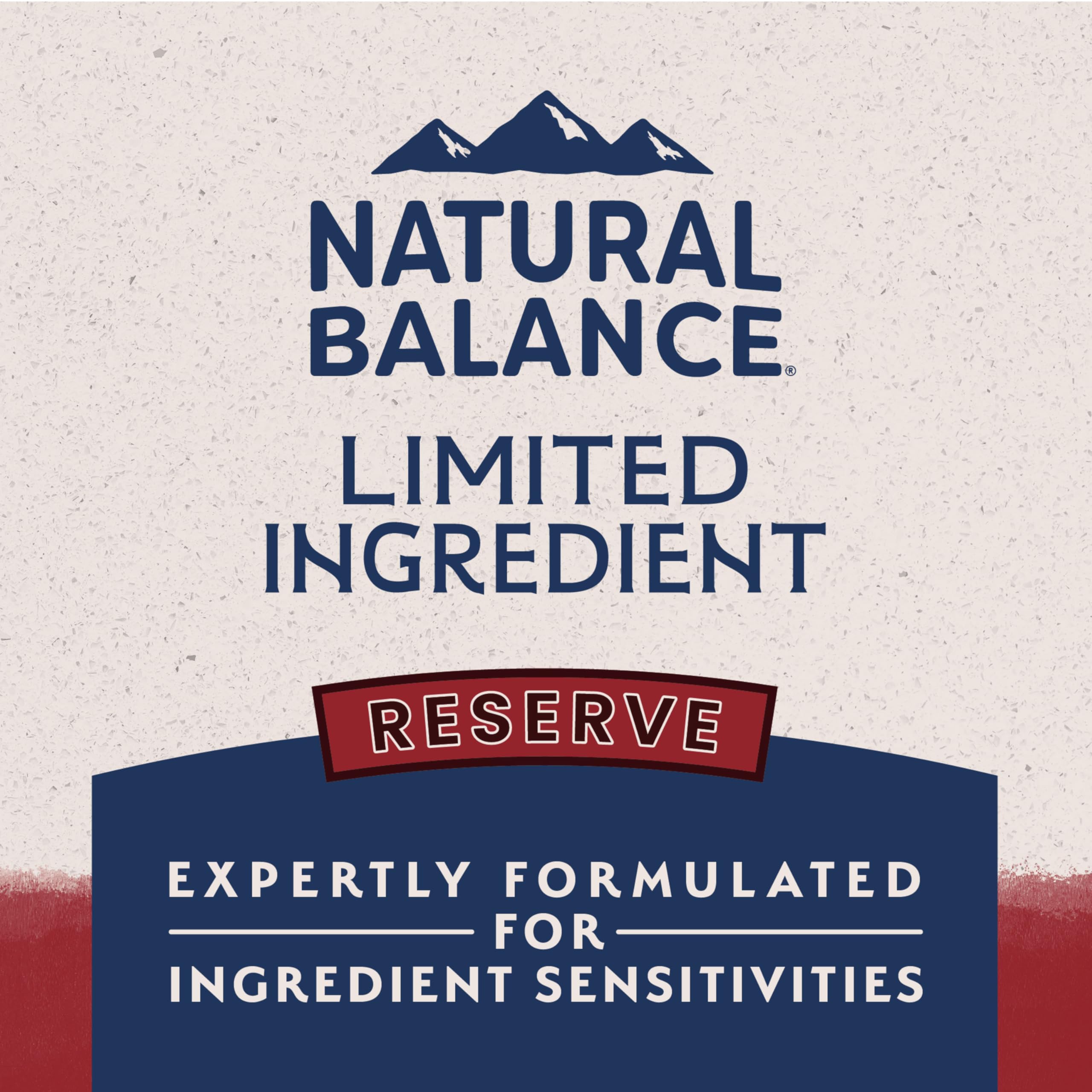 Natural Balance bison and sweet potato package detail showing the product branding.